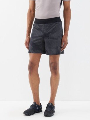 Lumos Reflective-print Running Shorts