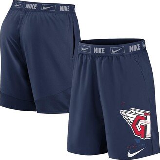 Men's Navy Cleveland Guardians Bold Express Performance Shorts