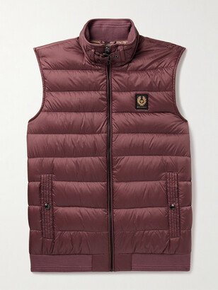 Circuit Logo-Appliquéd Quilted Shell Down Gilet