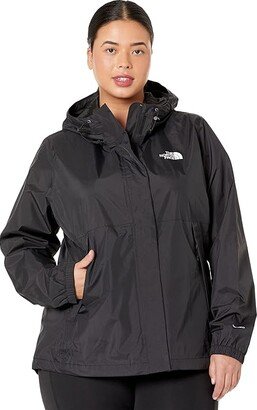 Plus Size Antora Jacket (TNF Black) Women's Clothing