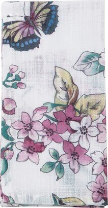 Butterfly Meadow Floral Napkin