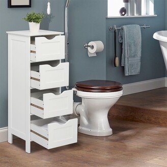 TONWIN 4 Drawers Bathroom Storage Cabinet