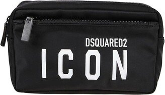 Icon Logo Printed Toiletry Bag