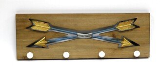 Crossed Arrows Key Holder