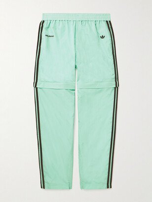 adidas Consortium + Wales Bonner Straight-Leg Convertible Striped Shell Sweatpants