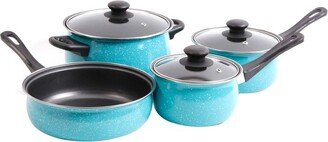 Home Casselman 7 piece Cookware Set in Turquoise