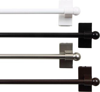 Iselect Home Decor Adjustable 17-30 Inch Magnetic Rod | Set Of 4