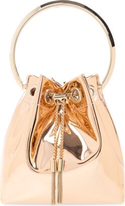 ‘Bon Bon’ Bucket Shoulder Bag - Gold-AB