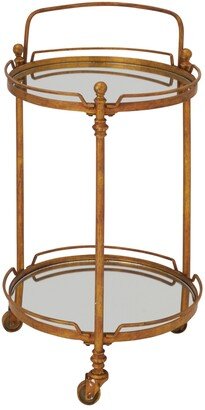 Brass Iron Bar Cart