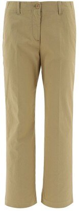 Straight Leg Cropped Trousers-AP