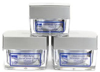 Dead Sea Spa Care DEADSEA-25 Anti-Wrinkle Eye Cream, Anti Wrinkle Moisture Cream & Anti-Aging Facial Scrub Cream