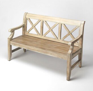 Gerrit Driftwood Bench