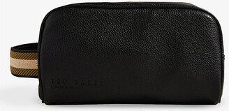 Black Kaiiro Faux-leather Washbag