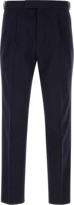 Buckle Detailed Cropped Trousers-AD