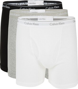 3-Pack Logo Cotton Boxer Briefs