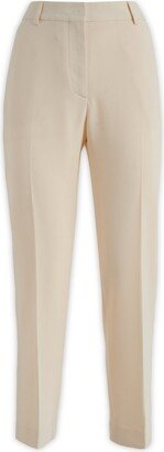 High-Waisted Tapered Trousers-AX