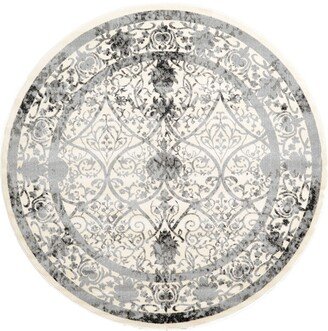 Bayshore Home Aldrose Ald6 8' x 8' Round Area Rug