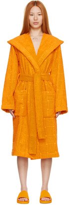 Orange Cotton Robe-AA