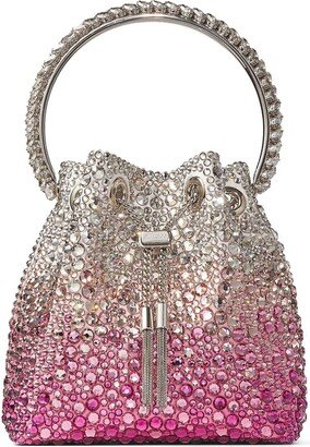 Bon Bon crystal-embellished bucket bag