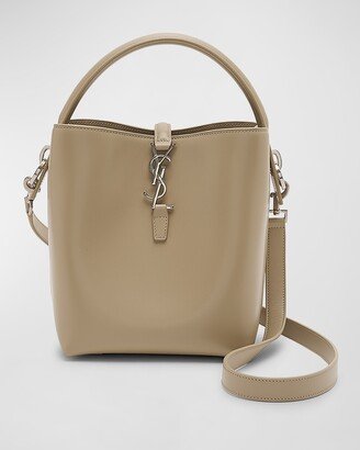 Le 37 Small Leather Bucket Bag