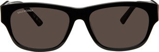 Black Rectangular Sunglasses-AA