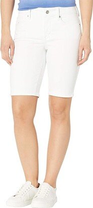 Petite Briella Denim Shorts in Optic White (Optic White) Women's Shorts