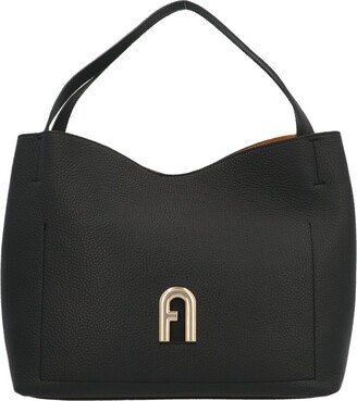 Logo Detailed Large Shoulder Bag