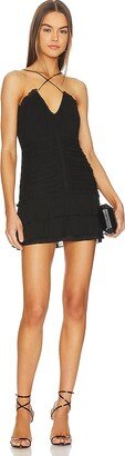 Lauren Cross Front Mini Dress