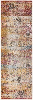 Bayshore Home High-Low Pile Iyer IYE09 2' x 8' Runner Area Rug