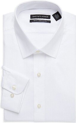 Saks Fifth Avenue Made in Italy Saks Fifth Avenue Men's Trim Fit Dress Shirt-AC