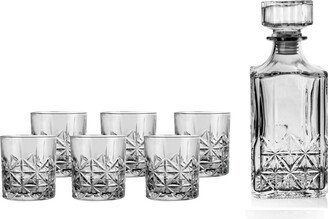 Fifth Avenue Manufacturers Louisville 7 Piece Whiskey Set