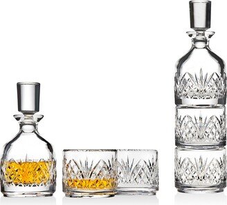 Dublin Stackable Decanter with 2 Glasses