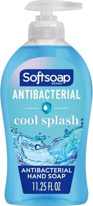 Softsoap Antibacterial Liquid Hand Soap Pump - Clean & Protect - Cool Splash - 11.25 fl oz