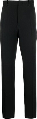 Pressed-Crease Wool Trousers-AA