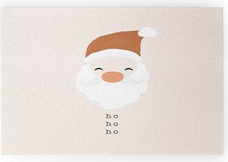 Orara Studio Ho Ho Ho Santa Welcome Mat -Society6