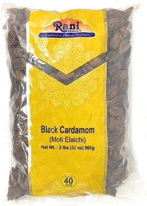 Rani Brand Authentic Indian Foods Black Cardamom Pods (Kali Elachi) - 32oz (2lbs) 908g - Rani Brand Authentic Indian Products