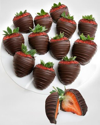 Chocolate Covered Company Belgian Dark Chocolate Covered Strawberries