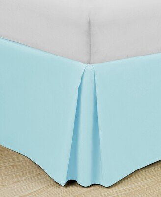 Home Basic Easy Fit Microfiber Pleated 14 Cal King Bedskirt