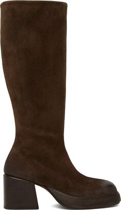 Brown Plattino Tall Boots