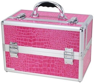 TZ Case TC-07 PA Mini Pro Cosmetic Case, Pink Alligator