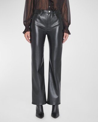 Le Jane Crop Recycled Leather Pants