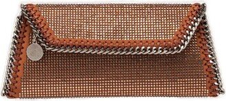 Falabella Embellished Chain-Linked Clutch Bag-AA