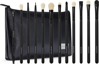 Eye Obsessed Eye Brush Collection + Bag - 4.97oz/12pc - Ulta Beauty