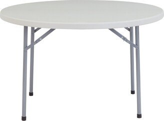 National Public Seating NPS 48 Heavy Duty Round Folding Table