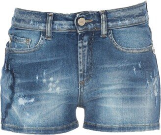 Denim Shorts Blue-BD