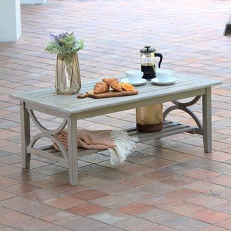 Cambridge Casual Lowell Teak Patio Coffee Table