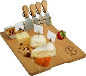 Monogrammed Windsor Cheese Board Set - B