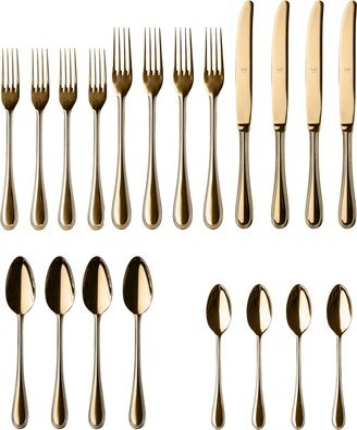 Perla Oro Flatware Set, 20 Piece