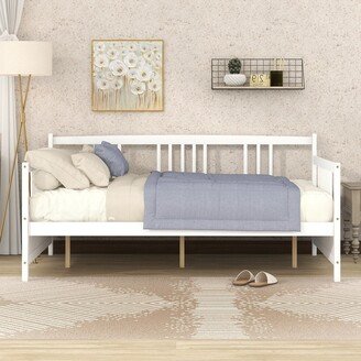 Full Size Wooden Daybed with Support Legs