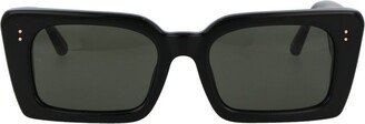 Nieve Rectangular Frame Sunglasses